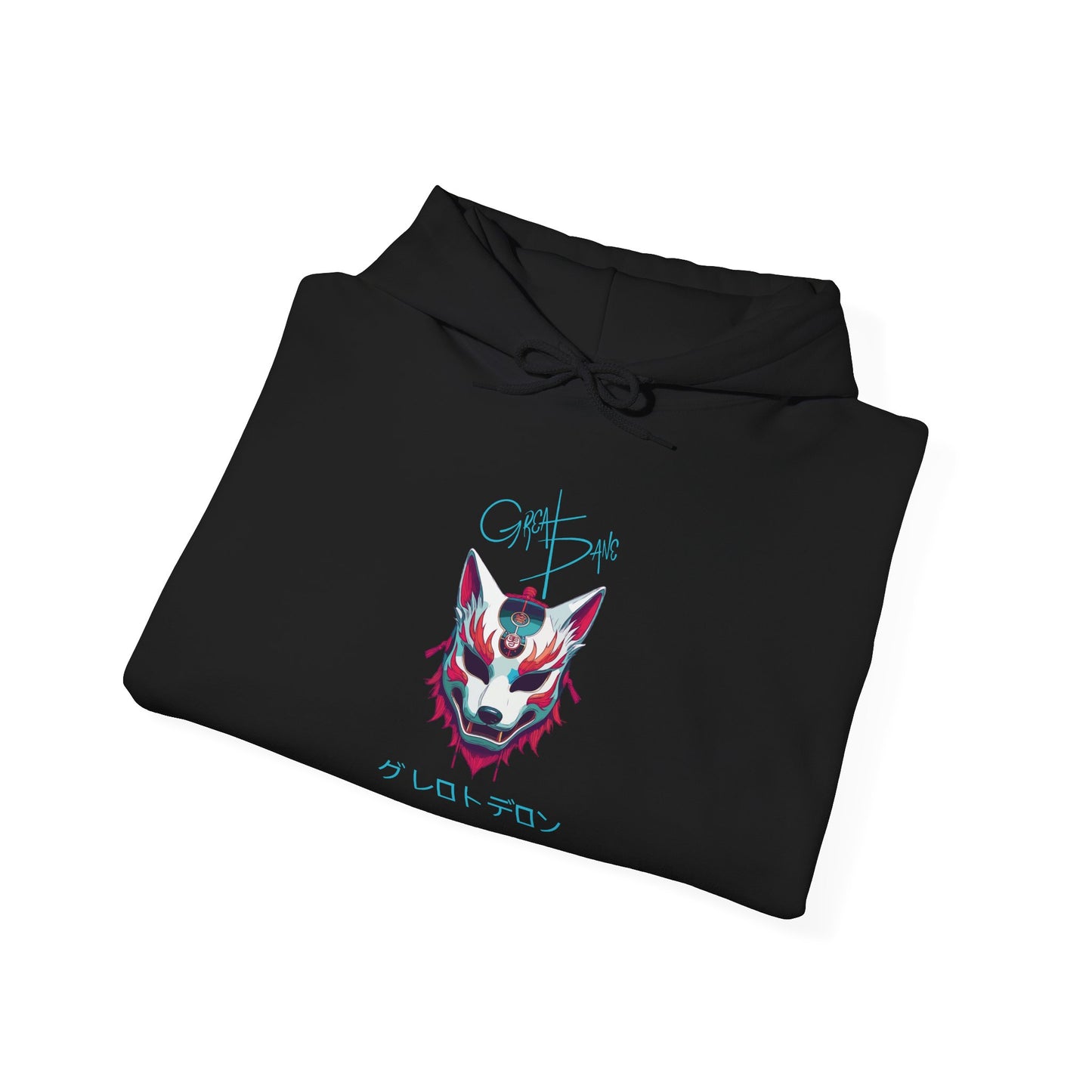 INU MASK HOODED SWEATSHIRT