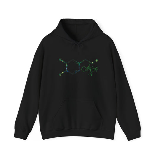 "VII" DOPAMINE HOODED SWEATSHIRT